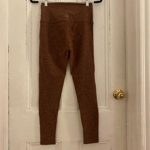 Beyond Yoga, brown space dye leggings, size M